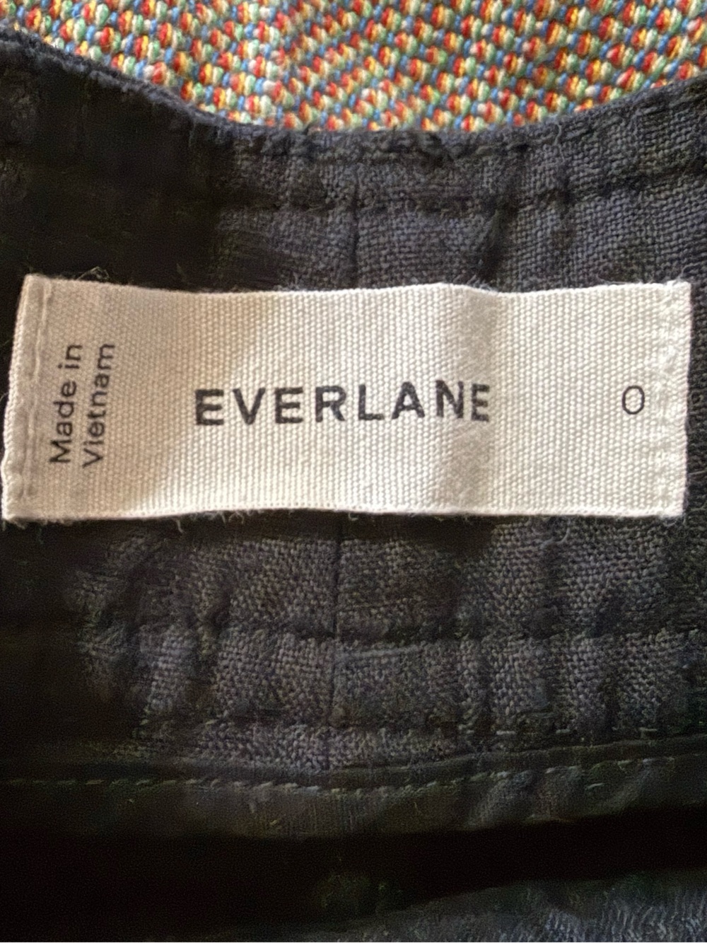 Everlane The Linen Way-High Drape Pant Black 100% European Flax Linen Size 0 - Picture 11 of 16